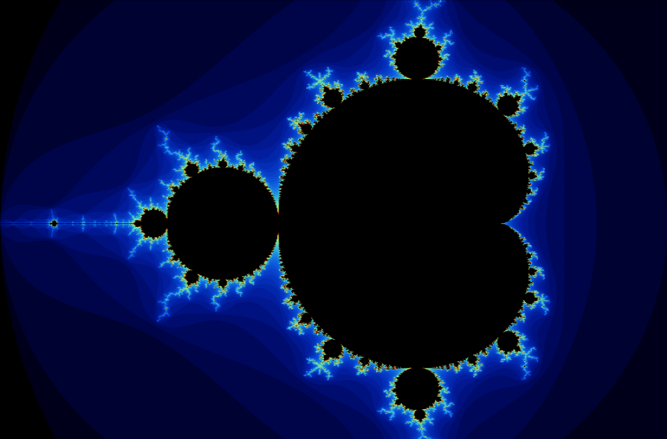 An image of the Mandelbrot set